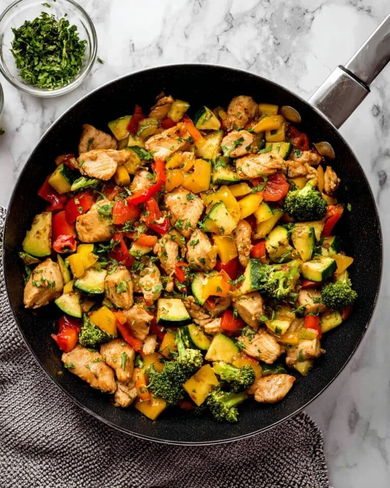 Chicken and Vegetable Skillet Recipe