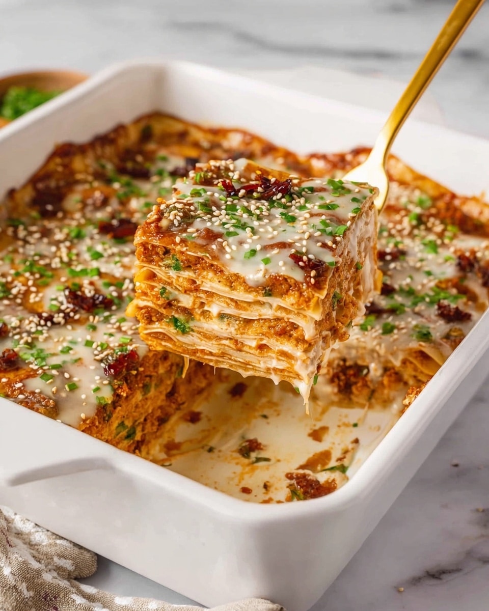 Dumpling Lasagna Recipe