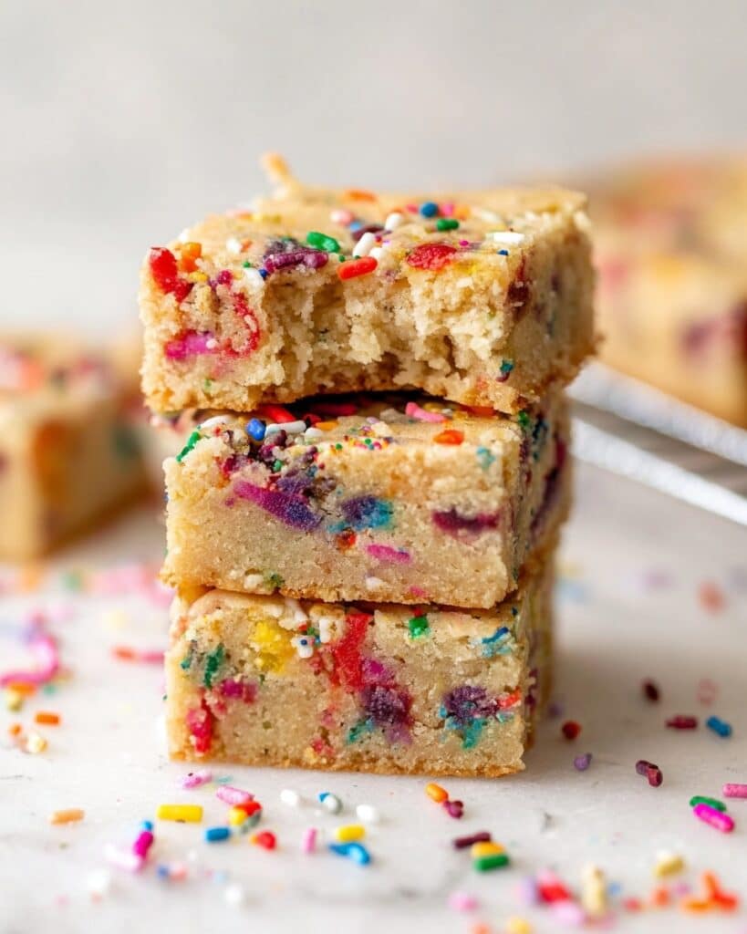 Vegan Funfetti Blondies Recipe