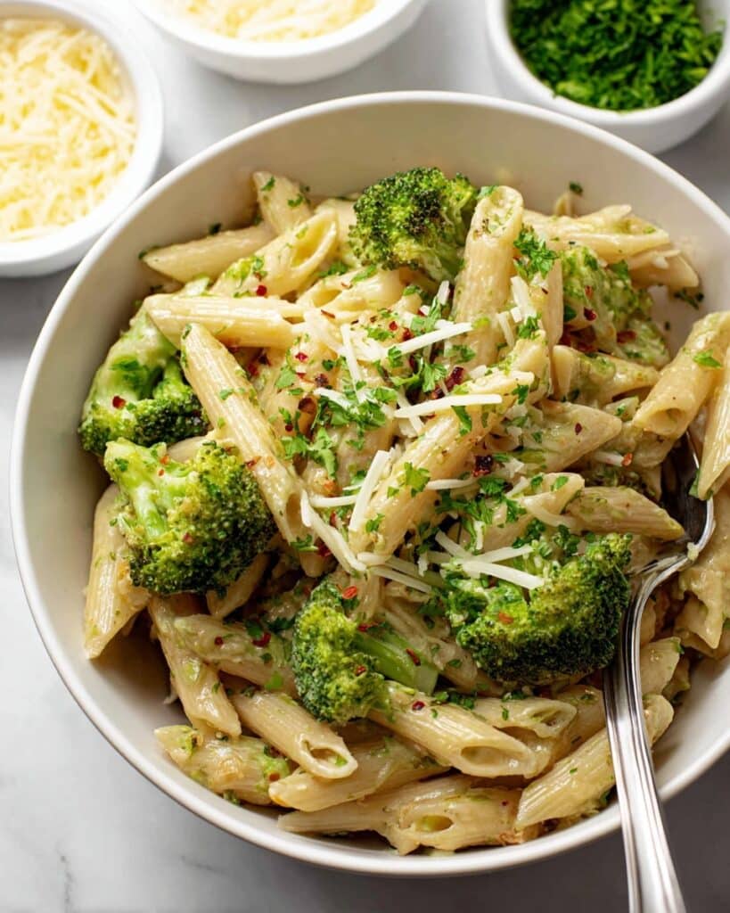 Creamy Instant Pot Pasta with Broccoli Recipe