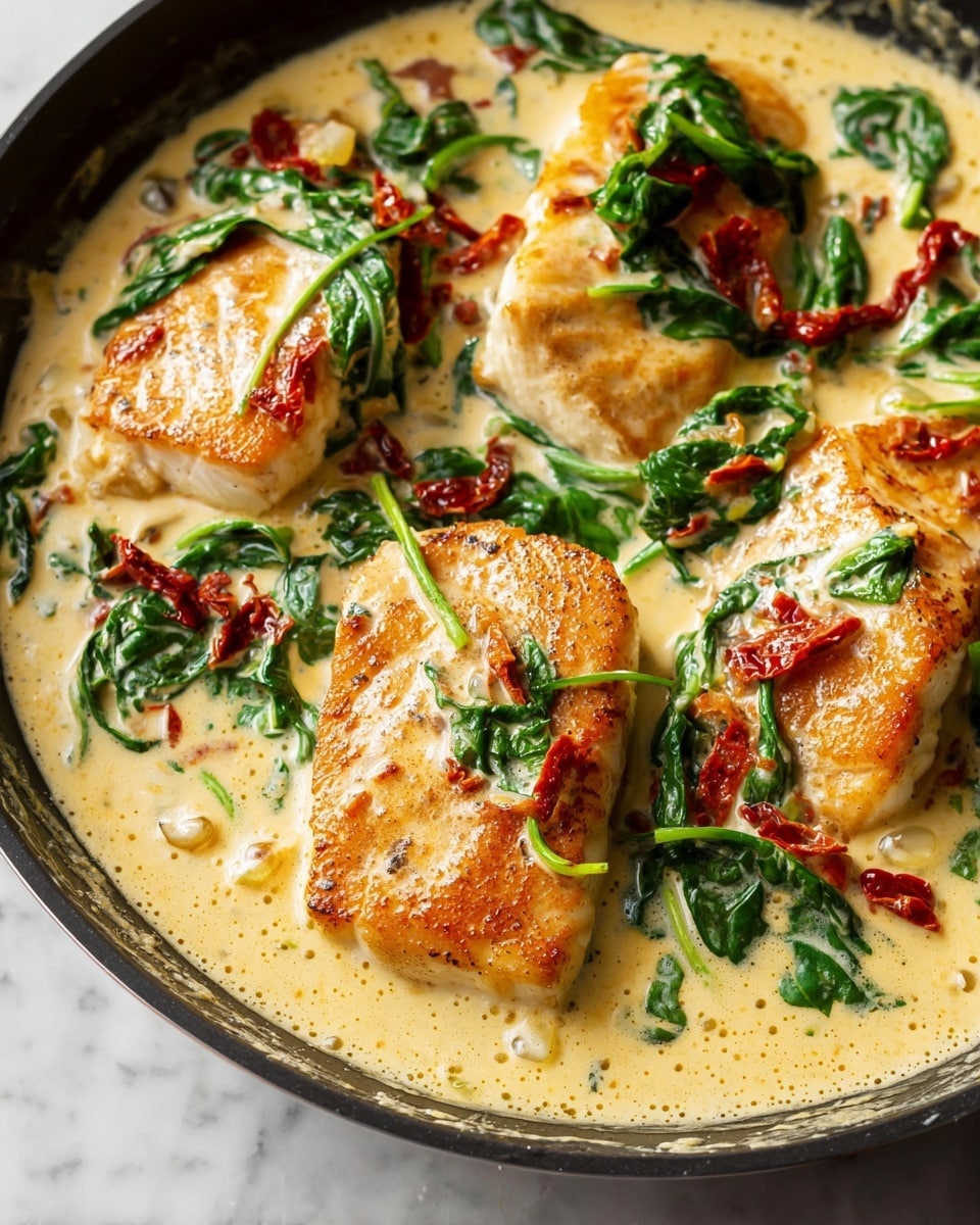 Creamy Tuscan Salmon Recipe