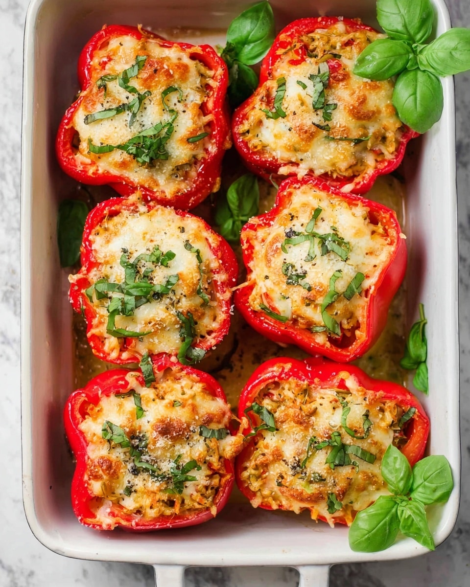 Italian Stuffed Peppers Recipe