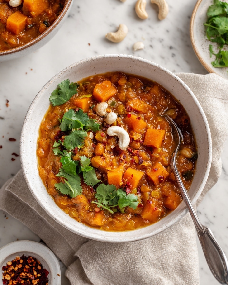 Sweet Potato Red Lentil and Coconut Curry Recipe