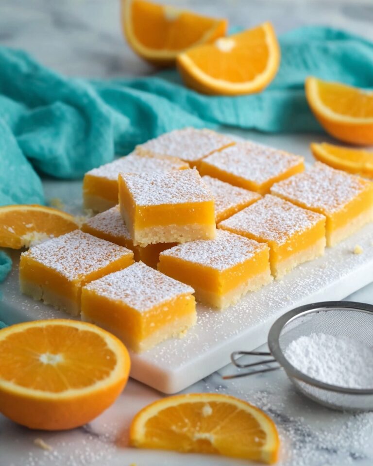 Orange Bars Recipe