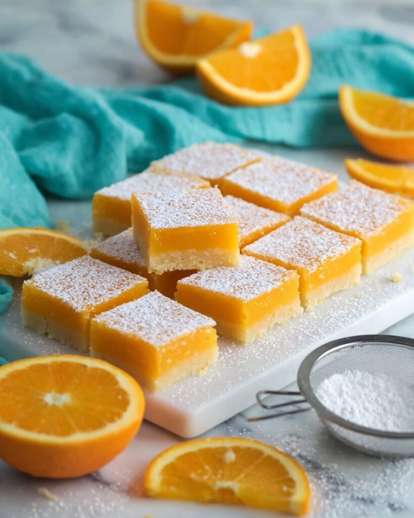 Orange Bars Recipe
