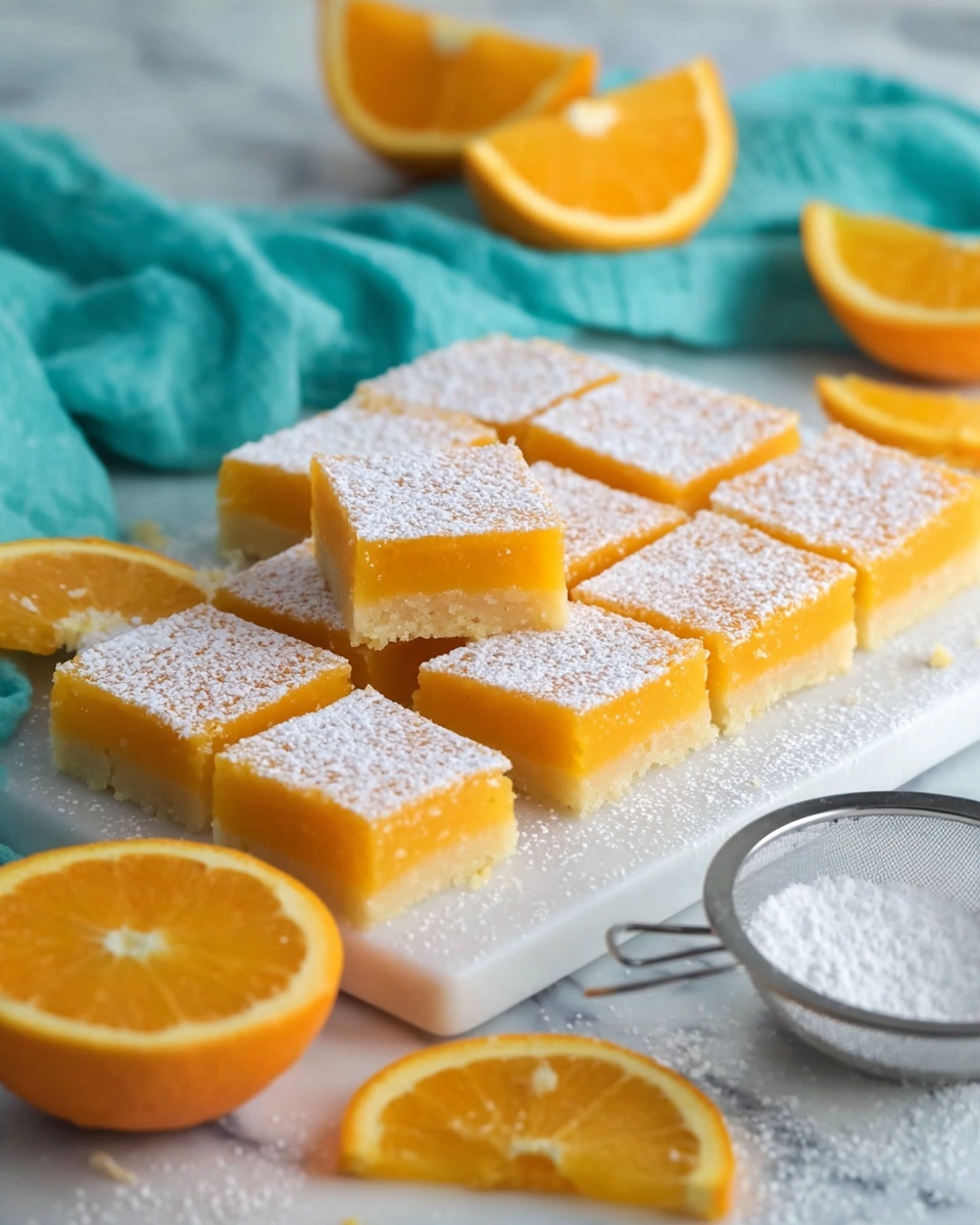 Orange Bars Recipe