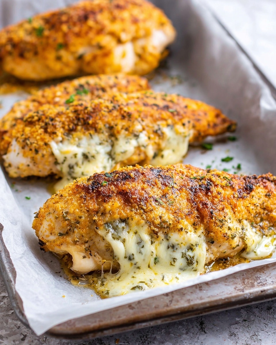 Pesto Cream Cheese Stuffed Chicken Breasts Recipe