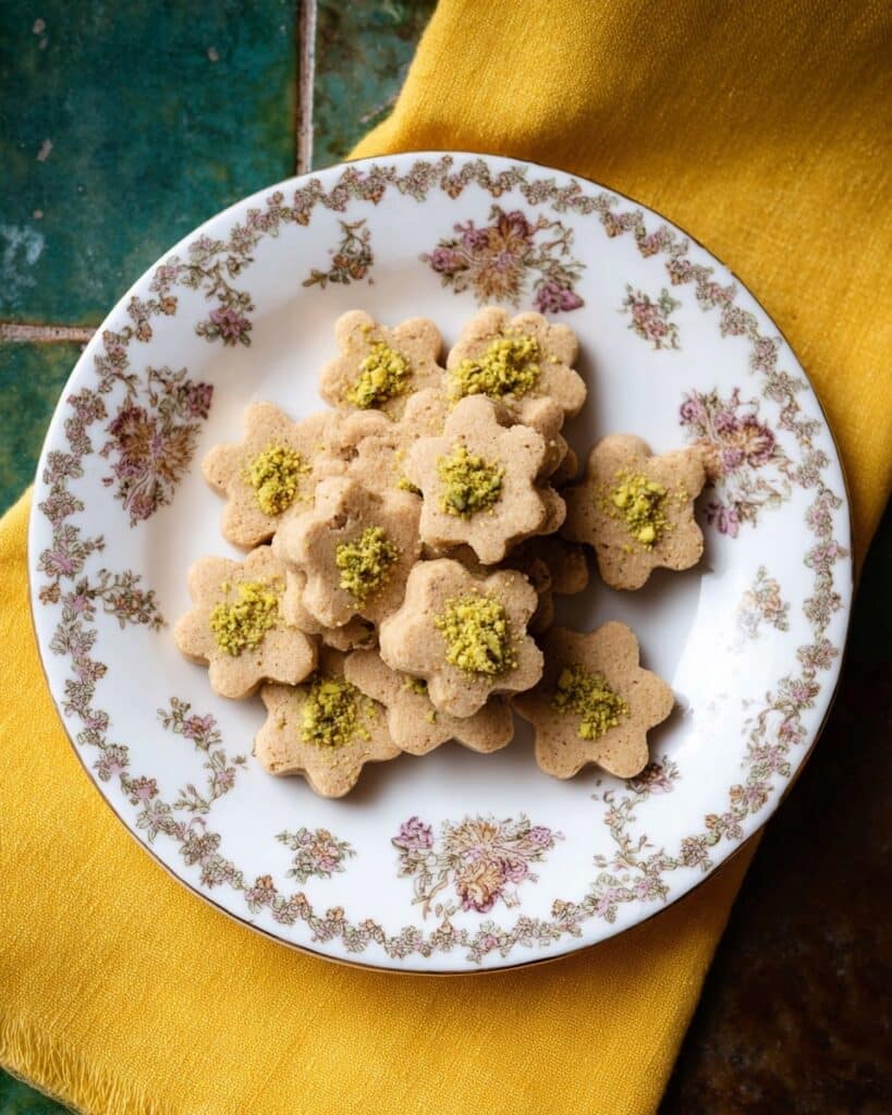 Persian Chickpea Cookies (Nan-e Nokhodchi) Recipe