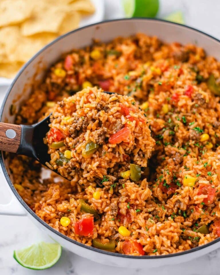 Spanish Rice with Ground Beef Recipe