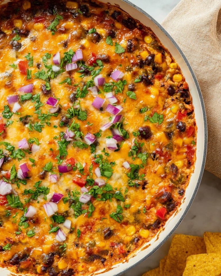 Cheesy Turkey Rice Taco Skillet Recipe