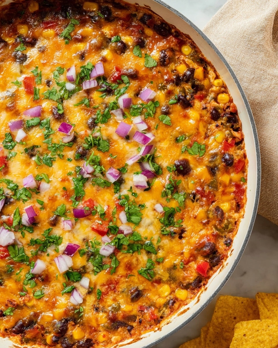 Cheesy Turkey Rice Taco Skillet Recipe