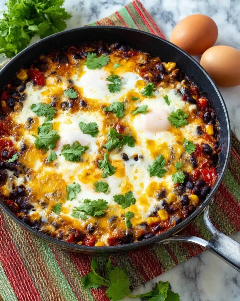 Mexican Baked Eggs Recipe