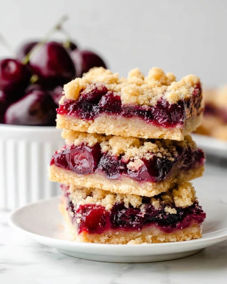 Cherry Crumb Bars Recipe
