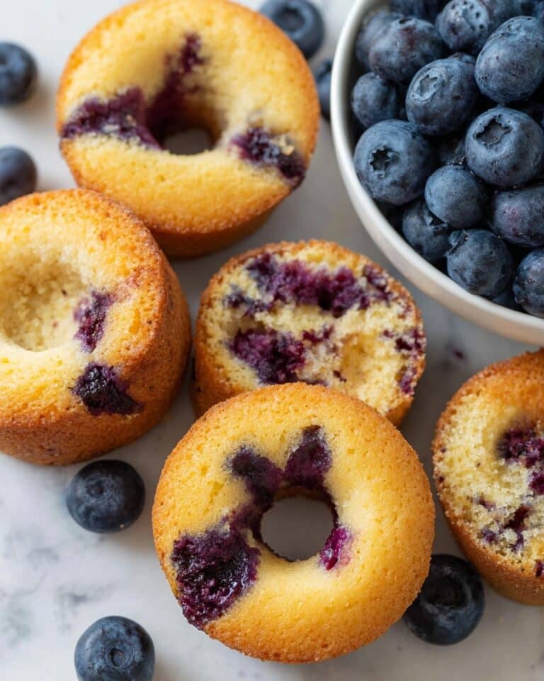 Baked Blueberry Doughnuts Recipe