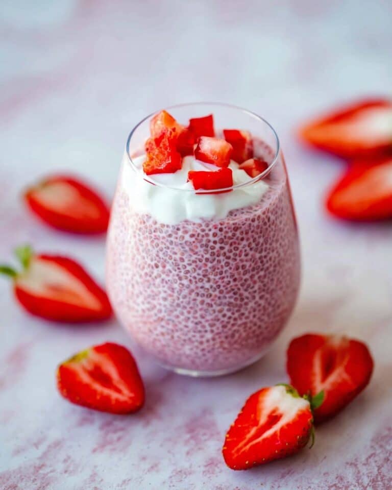 Strawberry Chia Seed Pudding Recipe