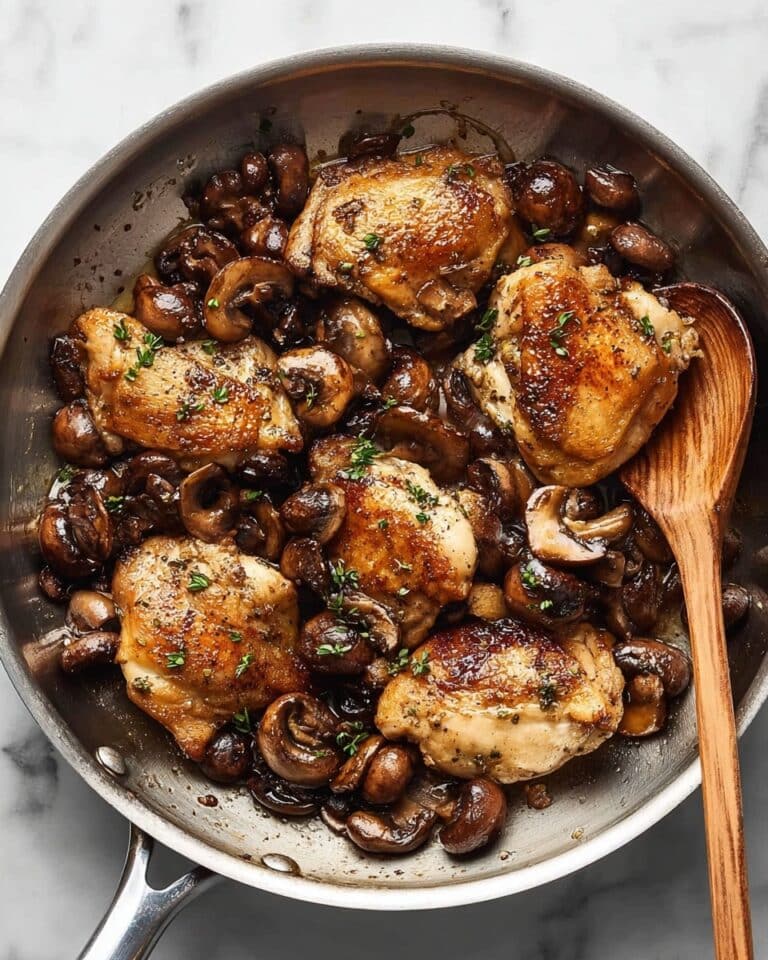 Balsamic Chicken and Mushrooms Recipe