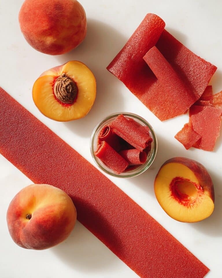 Homemade Dehydrator Peach Leather Recipe