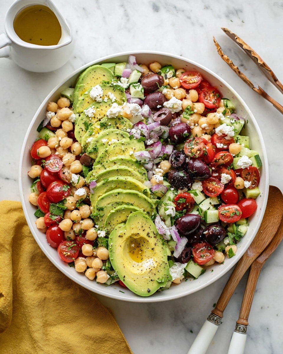 Chickpea Avocado Salad Recipe