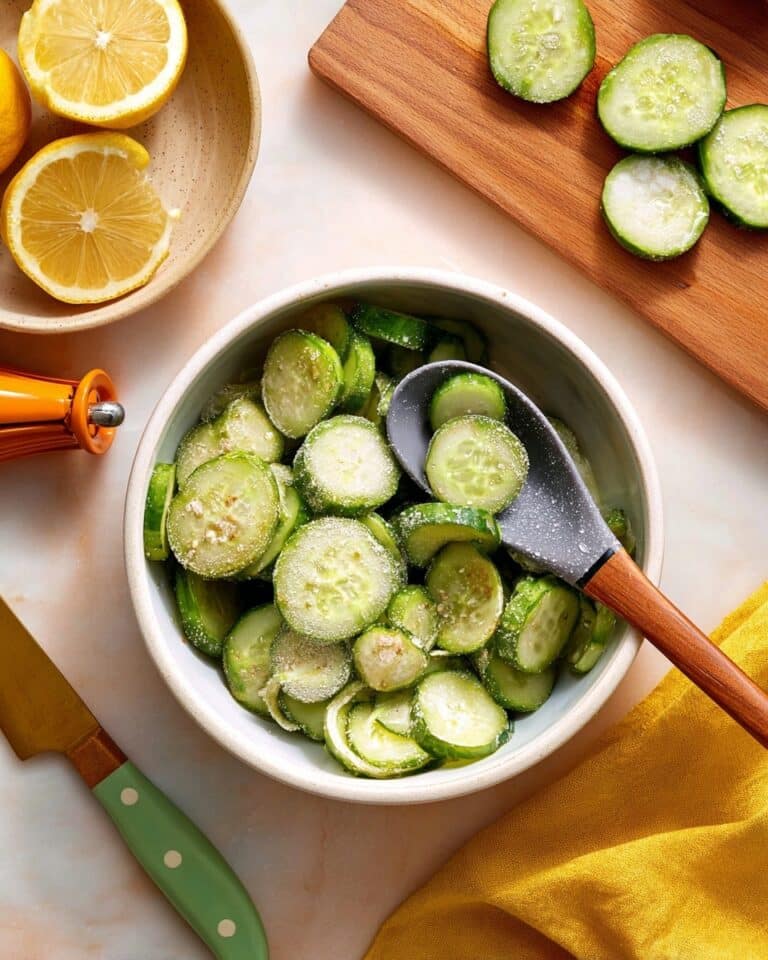 Tangy Ranch Cucumber Snack Recipe