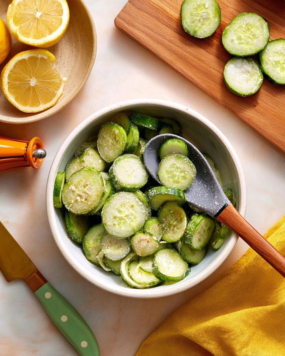 Tangy Ranch Cucumber Snack Recipe