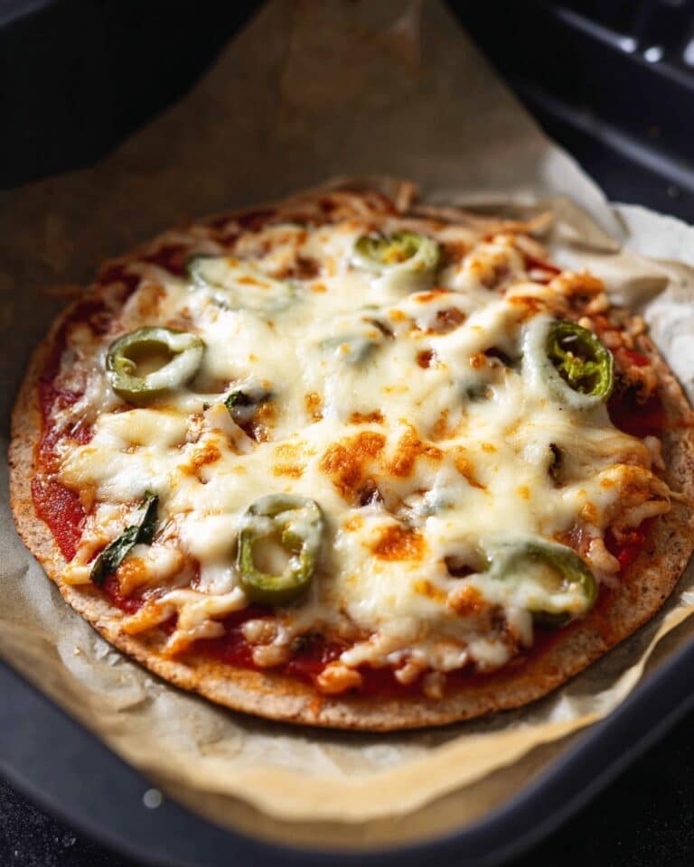 Air Fryer No Yeast Pizza Recipe