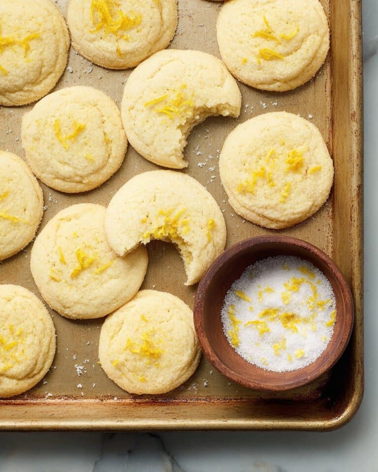 Soft & Chewy Lemon Cookies Recipe