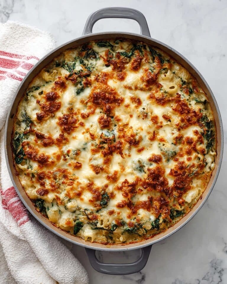 Creamed Spinach Mac and Cheese Recipe