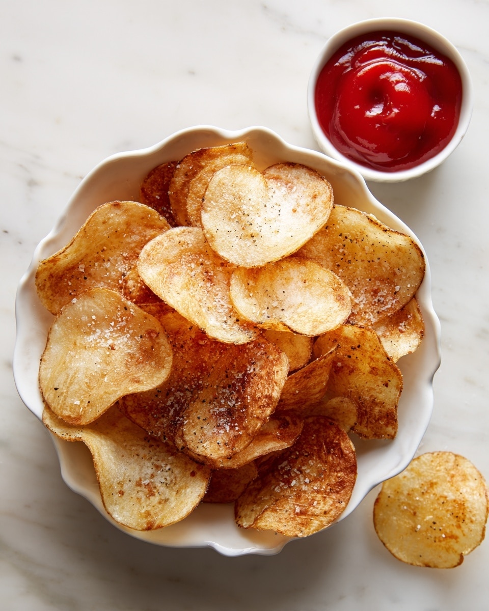 Oven Baked Potato Chips Recipe