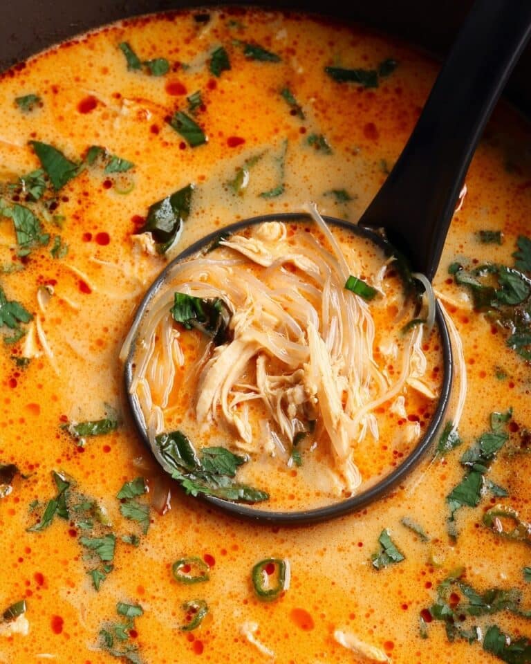 Easy Thai Chicken Curry Soup Recipe