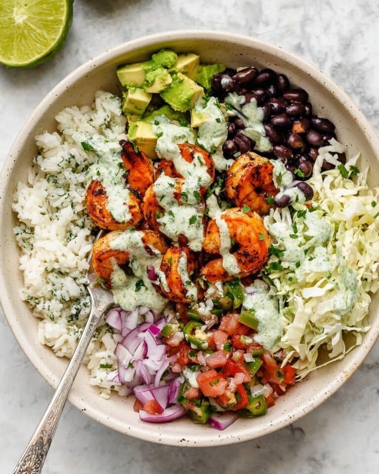 Zesty Shrimp Burrito Bowls with Cilantro Lime Rice Recipe