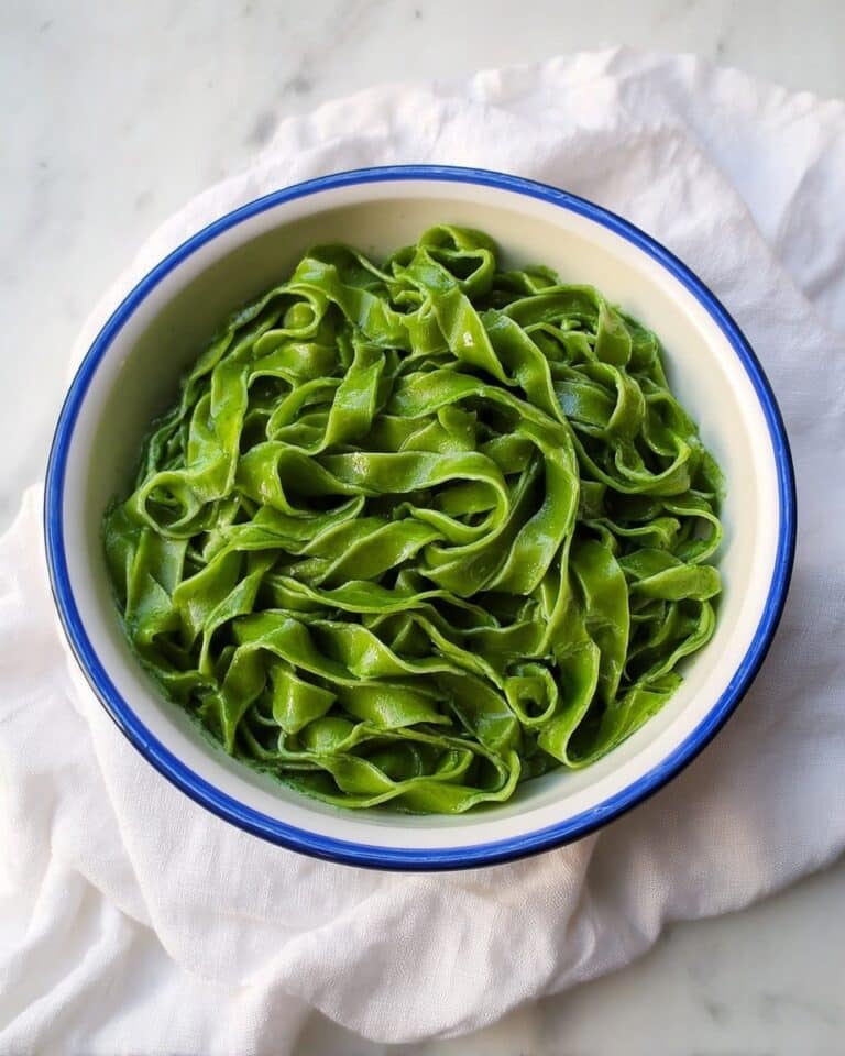 Fresh Spinach Pasta Recipe