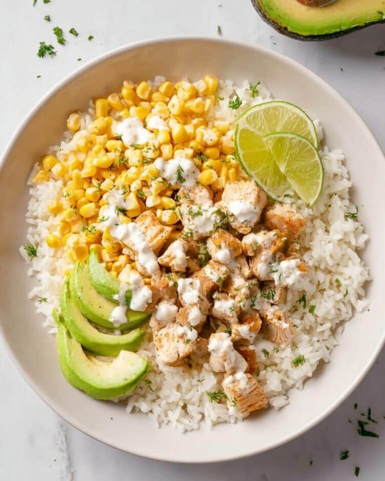Street Corn Chicken Bowl Recipe