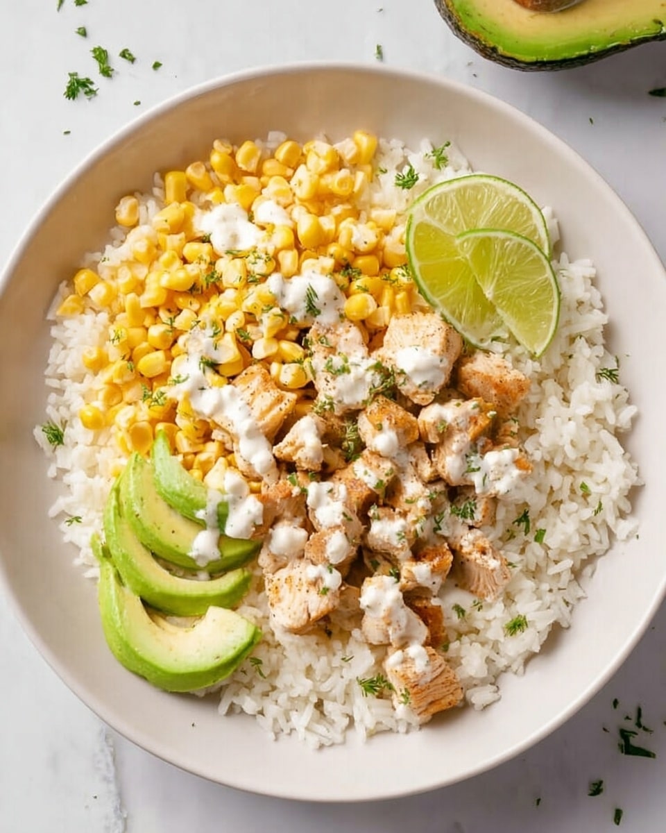 Street Corn Chicken Bowl Recipe