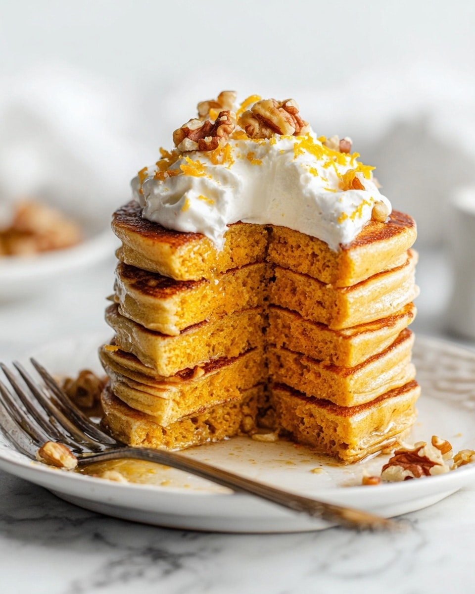 Feel-Good Oatmeal Blender Carrot Pancakes Recipe