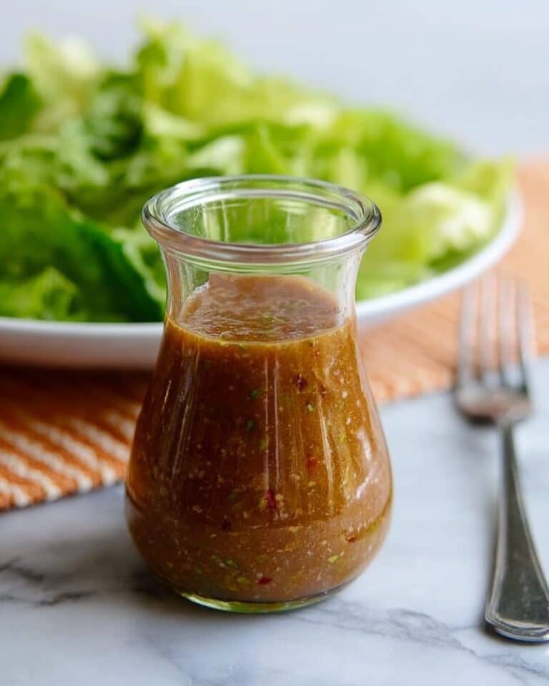 Dill & Red Onion Salad Dressing Recipe
