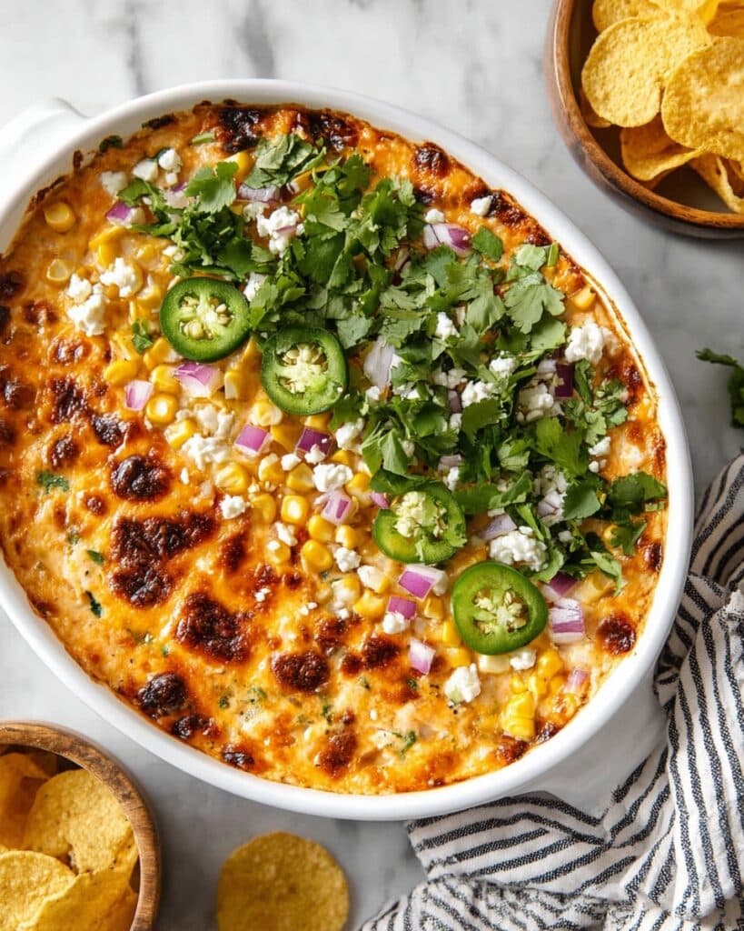 Mexican Street Corn Dip (Elote Dip) Recipe