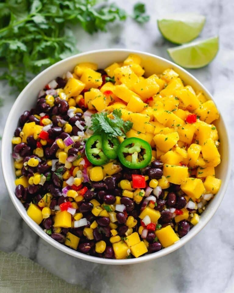 Mango Black Bean Salad Recipe