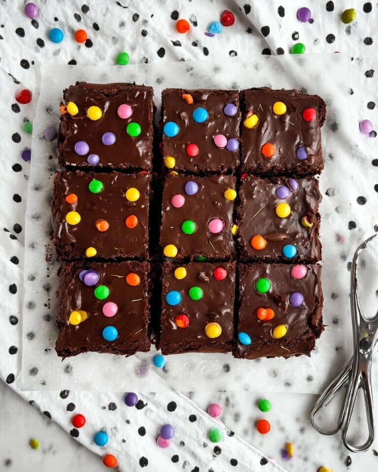 Vegan Homemade Cosmic Brownies Recipe