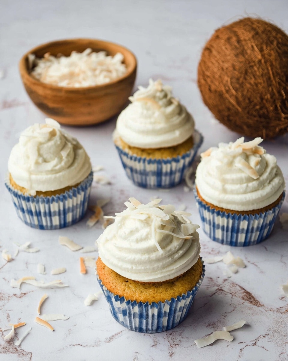 Coconut White Chocolate Frosting Recipe