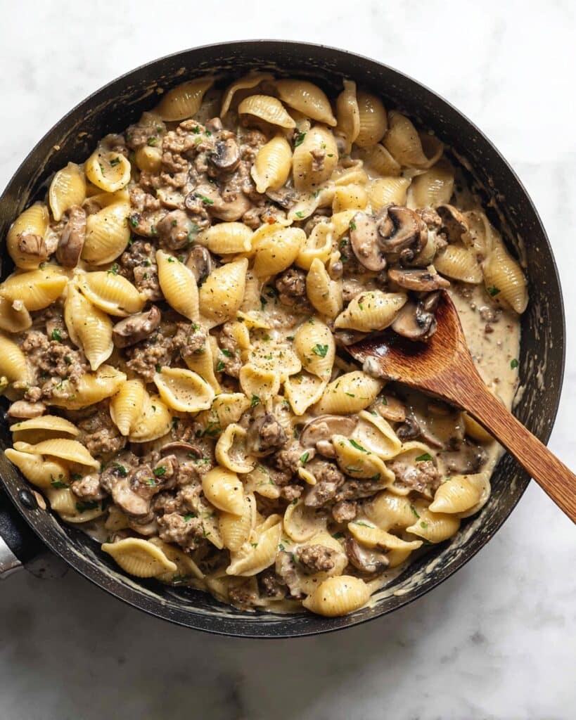 Ground Beef Stroganoff Recipe