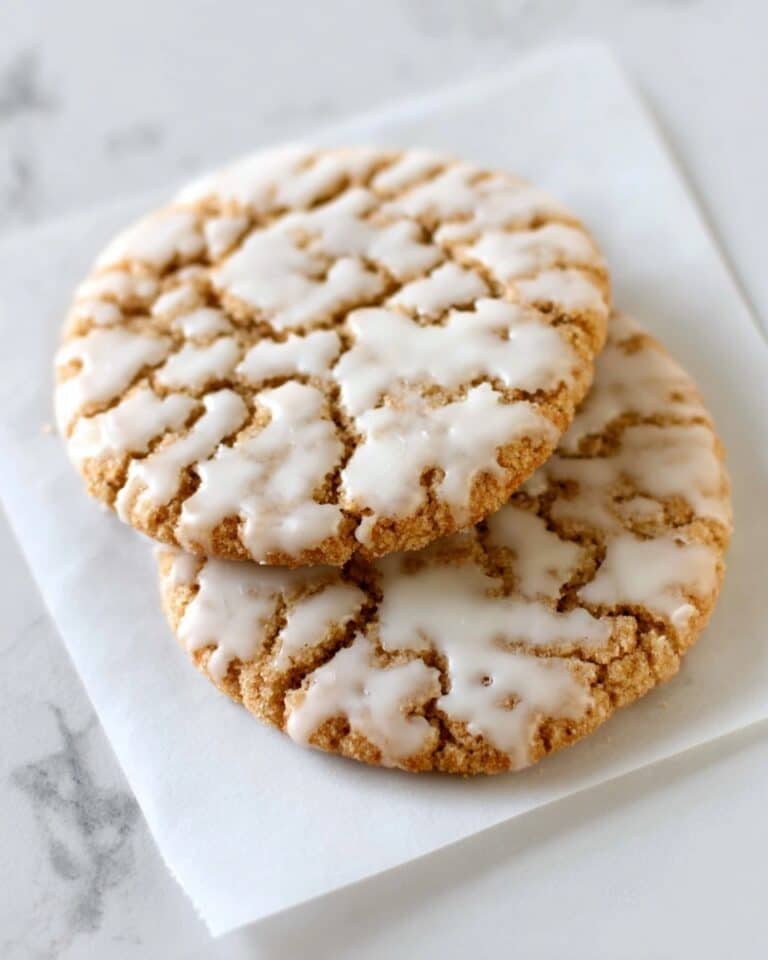 Iced Oatmeal Cookies Recipe
