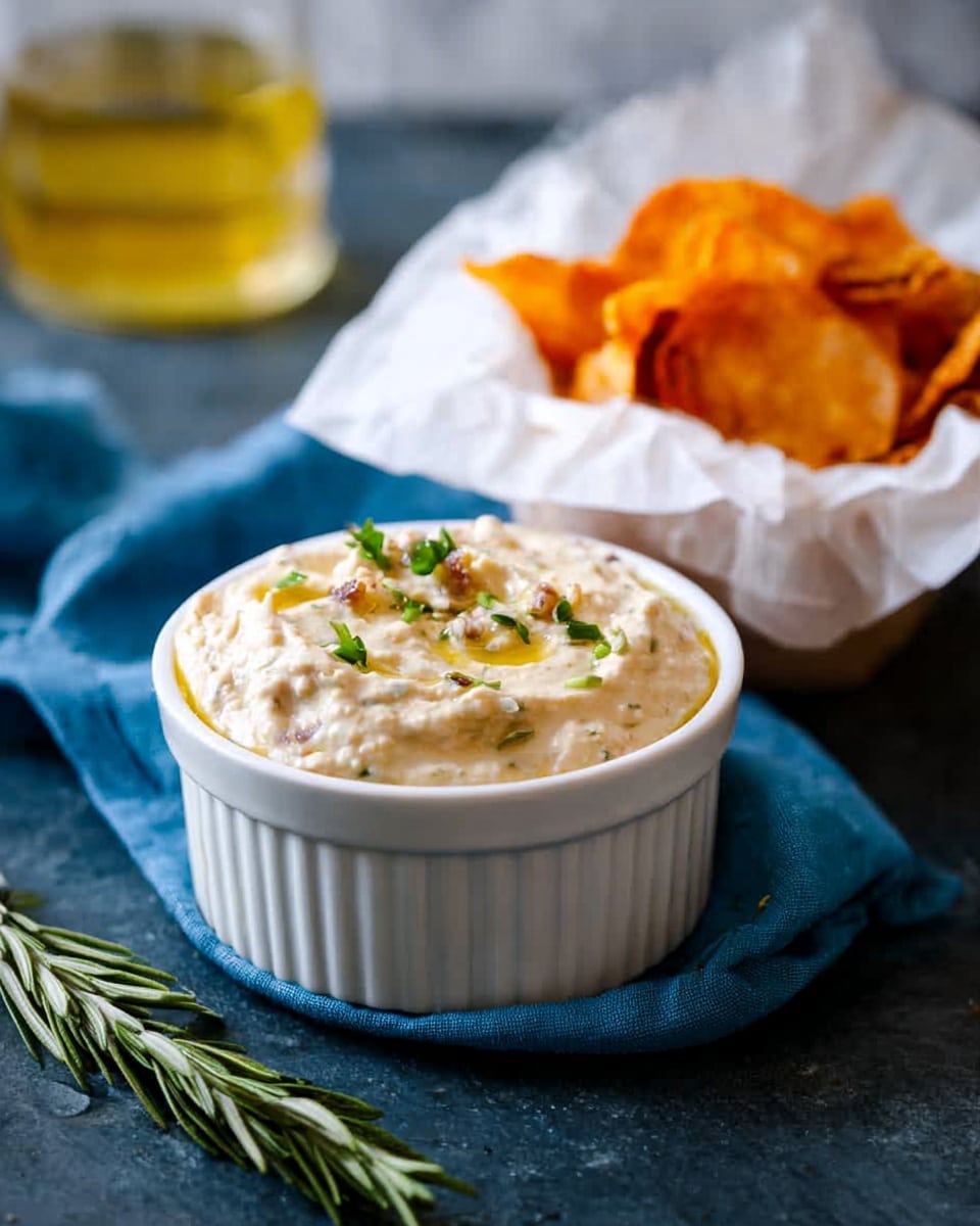 Roasted Garlic and Herb White Bean Dip Recipe