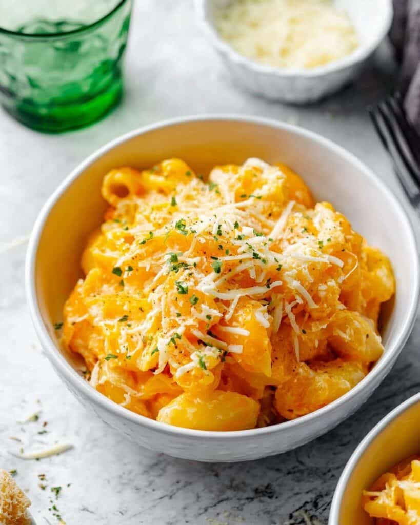 Baked Pumpkin Gnocchi with Creamy Cheese Sauce Recipe