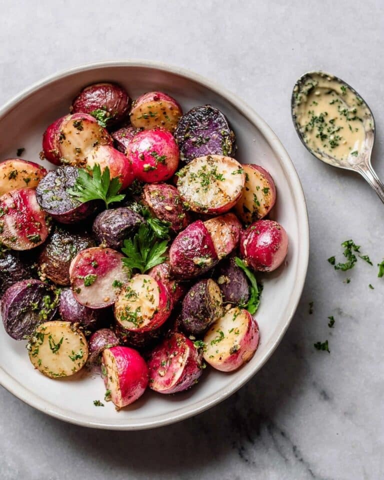 Roasted Radishes with Garlic and Herbs Recipe