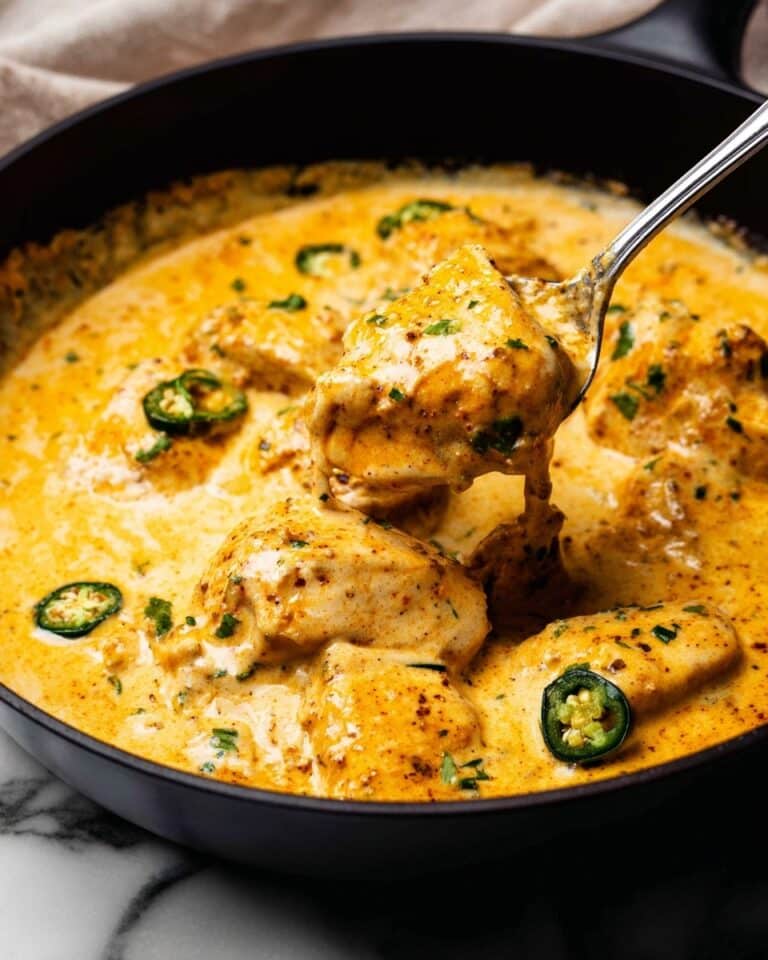 One Pan Cheesy Jalapeno Chicken Recipe