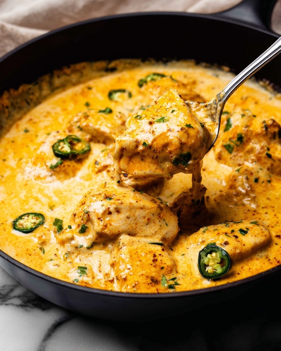 One Pan Cheesy Jalapeno Chicken Recipe