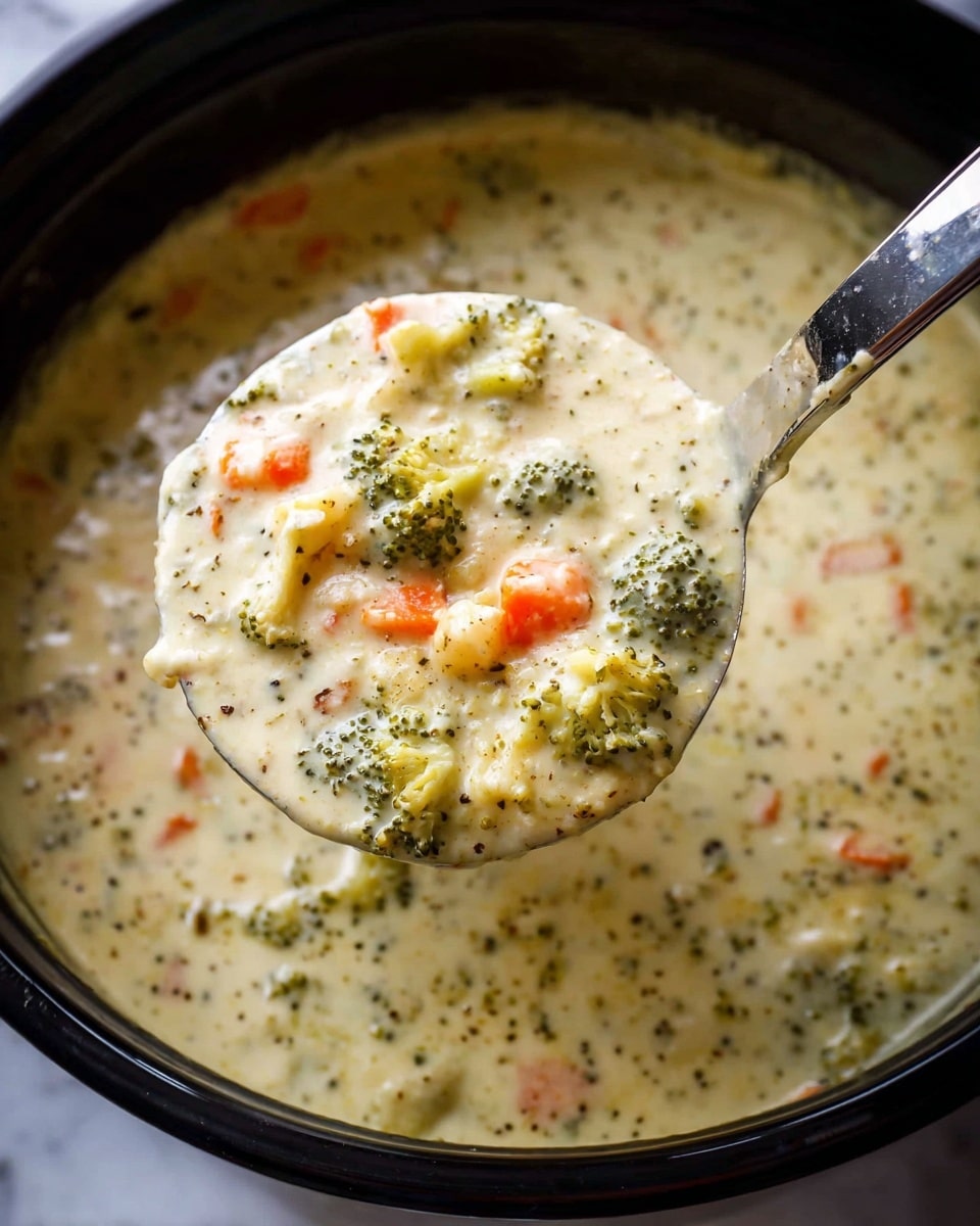 Crockpot Broccoli Cheddar Soup Recipe