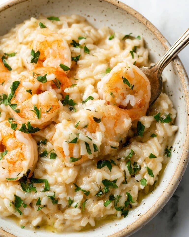 Lemon Garlic Shrimp Risotto Recipe