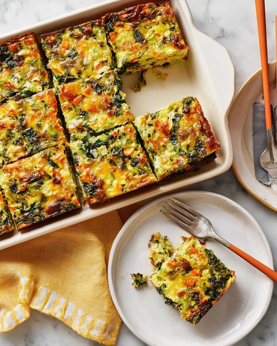 Breakfast Potatoes and Veggie Egg Casserole Recipe