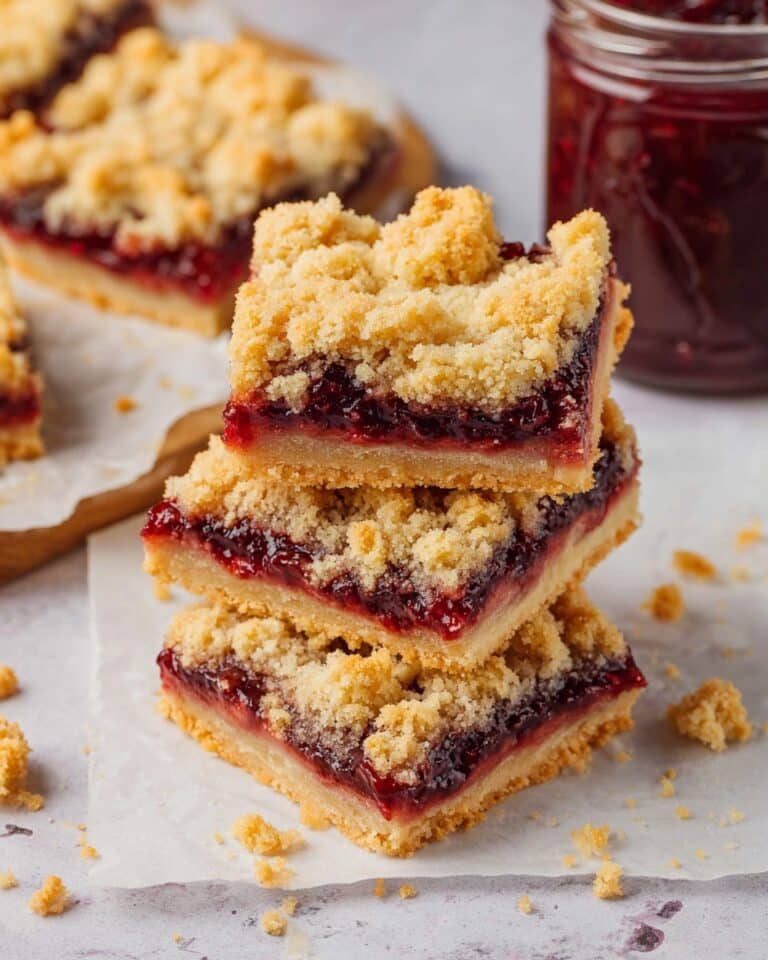 Raspberry Crumble Bars Recipe